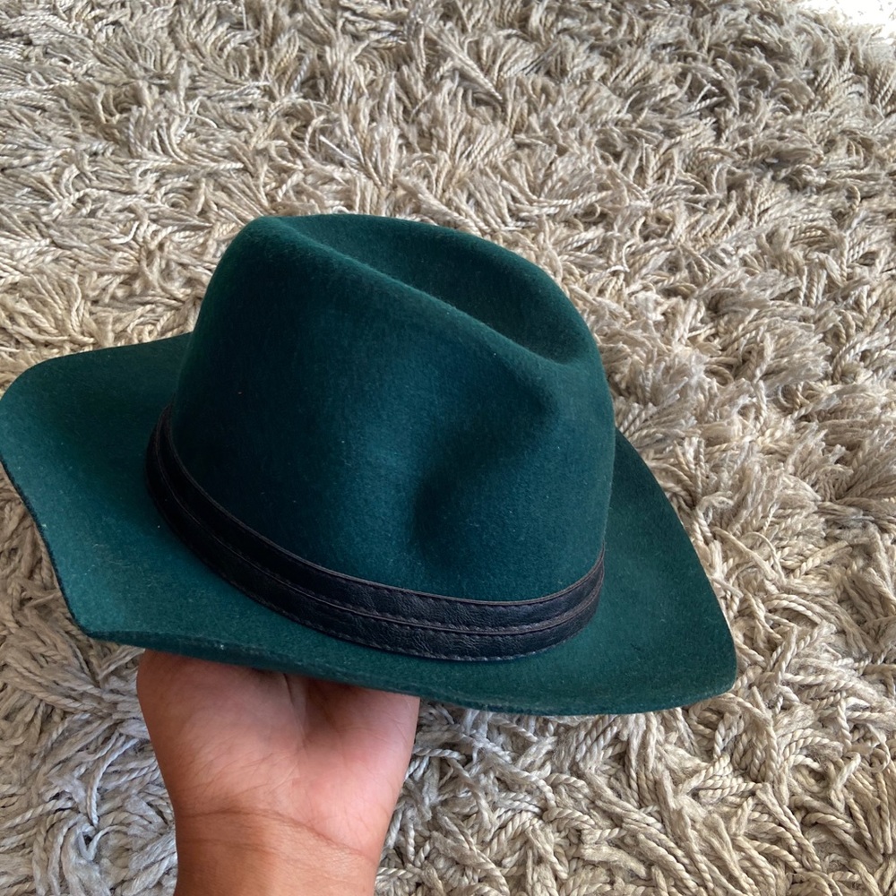 Dark Green Hat